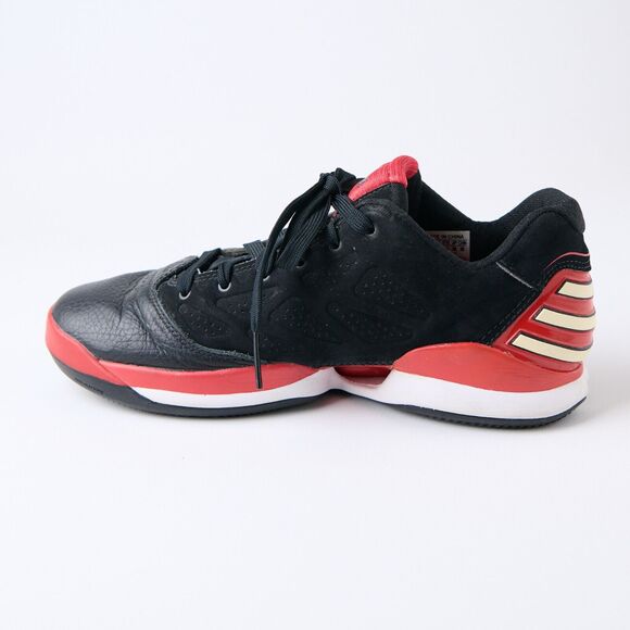 Men's adidas Rose 2.5 Low Chicago Bulls 'Away' Black/Red Basketball Shoes Size 8 - Picture 8 of 10